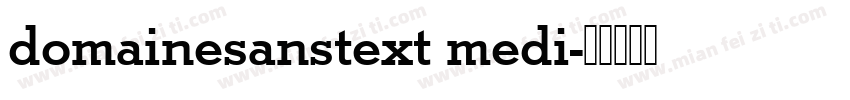 domainesanstext medi字体转换